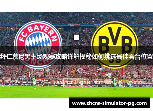 拜仁慕尼黑主场观赛攻略详解揭秘如何挑选最佳看台位置