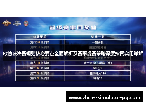 欧协联决赛规则核心要点全面解析及赛事观赛策略深度指南实用详解 欧协联决赛规则核心要点全面解析及赛事观赛策略深度指南实用详解